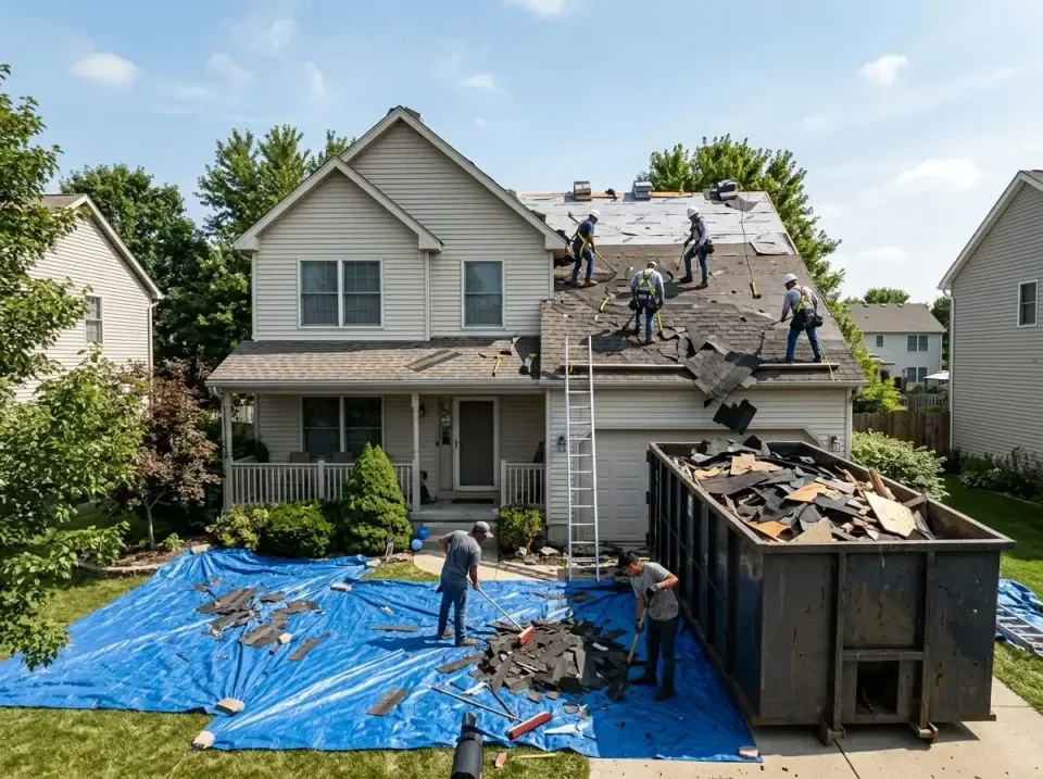 roof-replacement-debris-remova-004 — frequently asked questions, Cheapest Dumpster Rentals in Brooklyn, OH